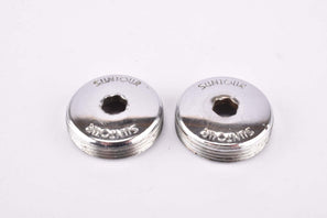 Suntour Superbe Pro chromed metal Dust Cap from the 1980s