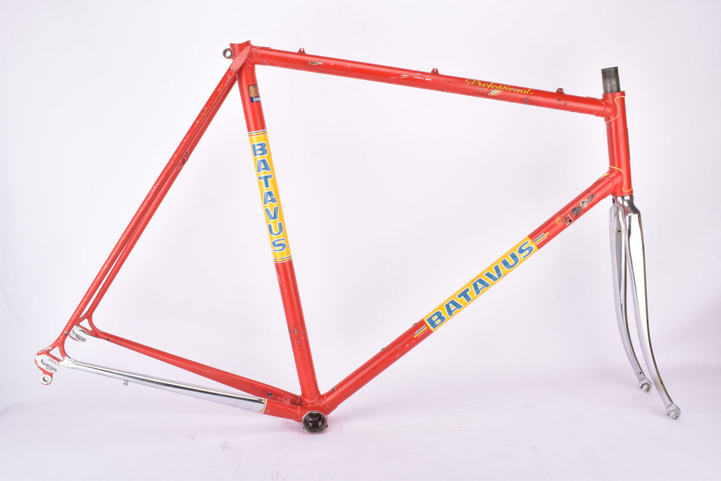 Road Bike Batavus Bike Parts Team Batavus Coloured Red And Yellow