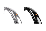 VeloOrange 700c Fluted Fenders, 63mm - Silver and Black