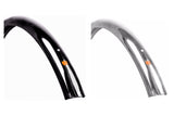 VeloOrange 700c Smooth Fenders, 38mm, Silver and Black