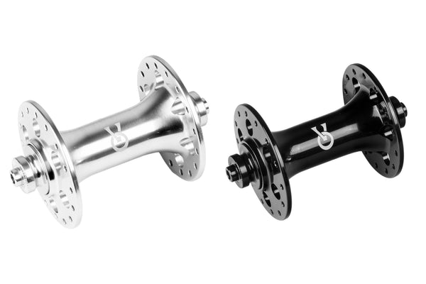 VeloOrange Chronos Front Hub, Rim Brake, Silver and Black