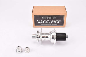 VeloOrange Disc Rear Hub 32 and 36 holes - Silver and Black