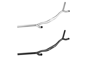 VeloOrange Crazy Bars Handlebar in 78.0 cm and 31.8 mm clampsize, silver and black