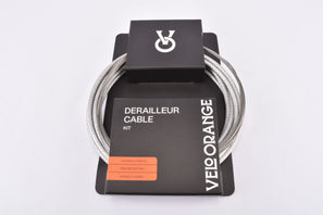VeloOrange Metallic Braid Derailleur Cable Kits