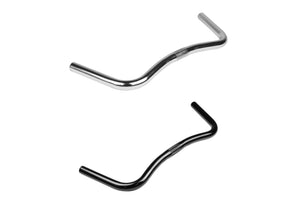 VeloOrange Porteur Handlebar in 48 cm (c-c) and 25.4 mm clampsize, silver and black