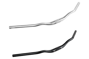 VeloOrange Seine Bar Handlebar in 78 cm (c-c) and 31.8 mm clampsize, silver and black