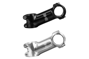VeloOrange Threadless Stem, 17 Degree, 31.8mm Clamp, Black and Silver