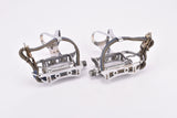 Way Assauto Corsa Extra lusso / Zenith chromed steel pedals with Alfredo Binda Strap from the 1940s - 1960s - defective