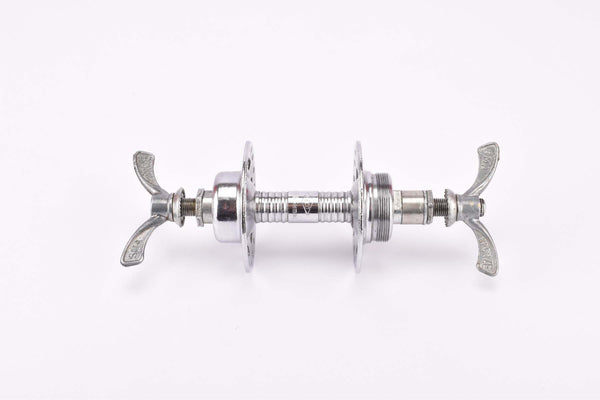 Weco Hochflansch Nabe gerillt 3-piece chromed steel rear Hub with english thread (BSA) and 36 holes from the 1940s - 1950s