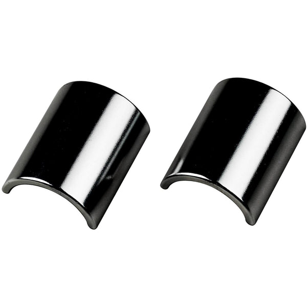 VeloOrange Alloy Handlebar Shims for 31.8 to 26.0mm (Two Piece), silver and black