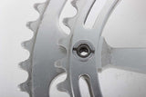 Campagnolo Nuovo Record #1049 crankset with chainrings 42/52 teeth and 175mm length pre 1972 (no date stamp)