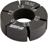 Unior univerdal flat Spoke holder for aero blade spokes in multiple sizes (1.0/ 1.2/ 1.5/ 1.8/ 2.0 & 2.2 mm) #1632