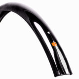 VeloOrange 700c Smooth Fenders, 38mm, Silver and Black