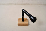 Black anodized 3ttt Record 84 Stem in size 120, Ernesto Colnago pantographed from the 80s