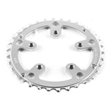 VeloOrange Grand Cru Middle Chainring for GC Triple Crankset, 34 teeth, 110 BCD, Silver