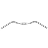 VeloOrange Curvy Bar Handlebar in 68 cm (c-c) and 31.8 mm clampsize, silver and black