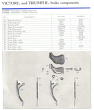 NEW Campagnolo Record / Super Record / Victory white brake lever rubber Hood with shield logo #2039 (#7201031) from the 1980s