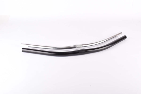 Moon Handlebar, Aluminium, 25.4 mm clamp size, silver + black
