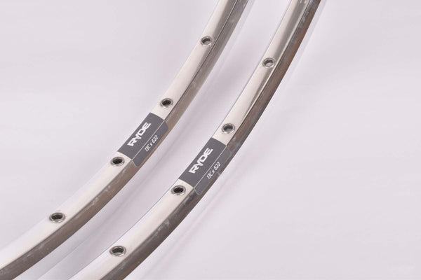 Ryde / Rigida Chrina clincher Rimset (2 rims) 700c/622mm with 36 holes, silver polished