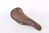 Brown Selle San Marco Concor Supercorsa Laser Saddle from the 1980s - 1990s