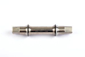 Campagnolo Super Record #4031 first Gen Hollow Ti Axle marked 70-SS-120 from the 1970s -80s