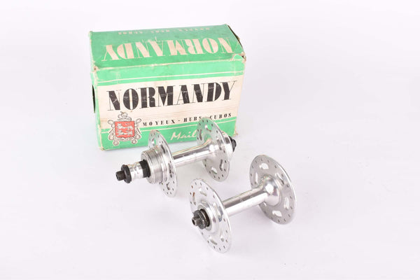 NOS/NIB Maillard (Atom) Normandy highflange hubset with english thread and 36 holes from 1976