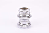 Gnutti chromed Steel Headset with hardened and grinded bearing surfaces and italian thread from the 1950s - 1960s