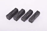 NOS black x crossed (weinmann type) replacement brake pads bulk offer (20 pcs)