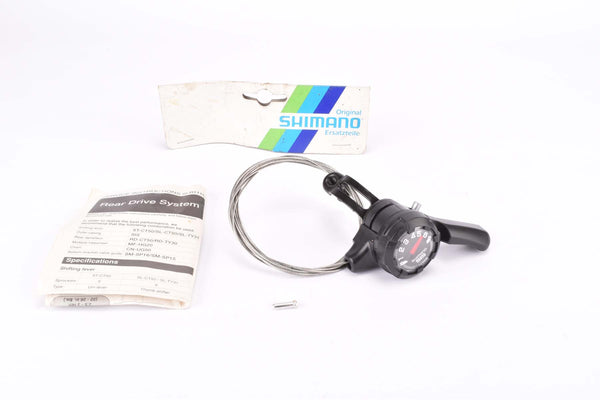 NOS Shimano Tourney 30 #SL-TY231-R handlebar thumb shifter 6 speed SIS gear levers from the 1999