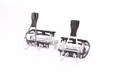 NOS Gipiemme Sprint #300SA Pedal Set with toe clips from the 1970s - 1980s