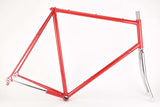NOS red Romani frame in 63.0 cm (c-t) / 61.5 cm (c-c)