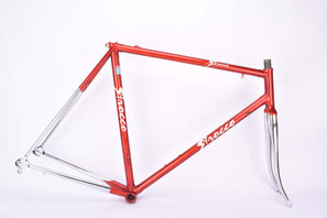 Red Sirocco Professional vintage road bike frame in 55 cm (c-t) / 53.5 cm (c-c) with Super Vitus (or/and Columbus) tubing from the 1980