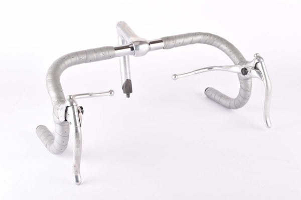 Sakae/Ringyo SR Custom Stem (80mm, 22.2) / steel Handlebar (40cm c-c), Weinmann safety Brake Levers