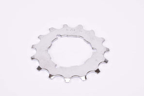 NOS Shimano 7-speed and 8-speed Cog, Hyperglide (HG) Cassette Sprocket J-15 with 15 teeth from the 1990s