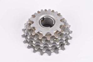 Campagnolo Super Record 7 speed Aluminium/Steel Freewheel with 12-21 teeth and italian thead from the 1980s
