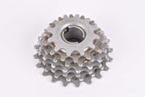 Campagnolo Super Record 7 speed Aluminium/Steel Freewheel with 12-21 teeth and italian thead from the 1980s