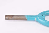 NOS 28" Turquoise Trekking Steel Fork with Eyelets for Fenders and Rack