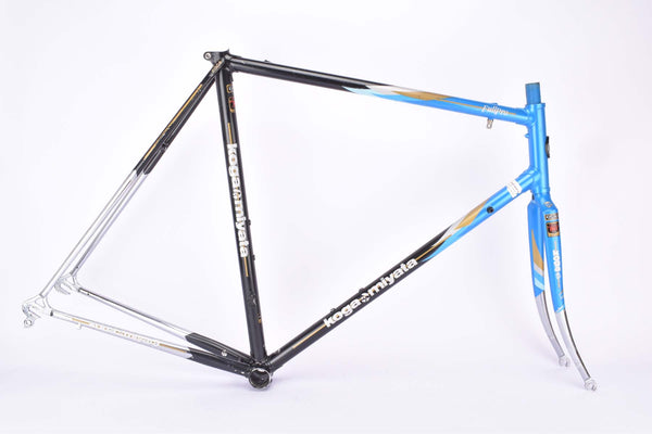 Koga-Miyata Full Pro vintage road bike frame in 58 cm (c-t) / 56 cm (c-c) with Spline reinforced Hartlite FM-1 tubing from 1987