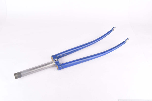 28" Gios Torino (Super Record) fork in blue from the early 1980s