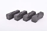 NOS black x crossed (weinmann type) replacement brake pads bulk offer (20 pcs)