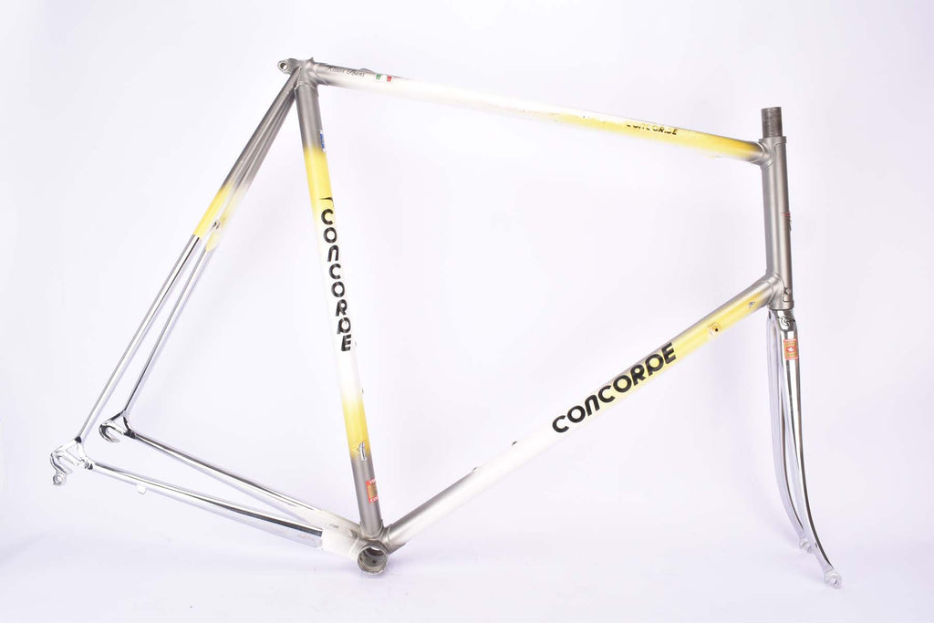 Concorde Astore vintage road bike frame in 65 cm (c-t) cm (c-c) with Columbus Custome Thron tubing from the mid 1990s Concorde Astore vintage