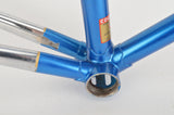 Blue Chesini frame  in 61.5 cm (c-t) / 60 cm (c-c), with Columbus tubing