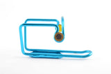 NEW blue anodized Elite Ciussi Light Weigth Tubular Alu water bottle cage from 1990s NOS