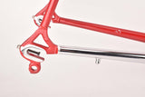 NOS red Romani frame in 63.0 cm (c-t) / 61.5 cm (c-c)