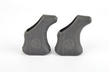 NOS Campagnolo Super Record / Record / Gran Sport black brake lever hoods with shieldlogo