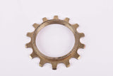 NOS Shimano Dura-Ace #FA-100 / #FA-110 golden Cog #40, threaded on inside, with 14 teeth from the 1970s - 80s