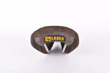 Brown Selle San Marco Concor Supercorsa Laser Saddle from the 1980s - 1990s