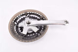 Prowheel Index tripple Crankset with 42/34/24 Teeth and chainguard in 170mm length from the 1990s ~ 2000s