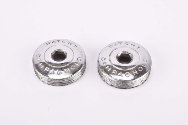Campagnolo crank set dust caps #756 from the 1950s - 1980s