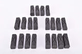 NOS black x crossed (weinmann type) replacement brake pads bulk offer (20 pcs)